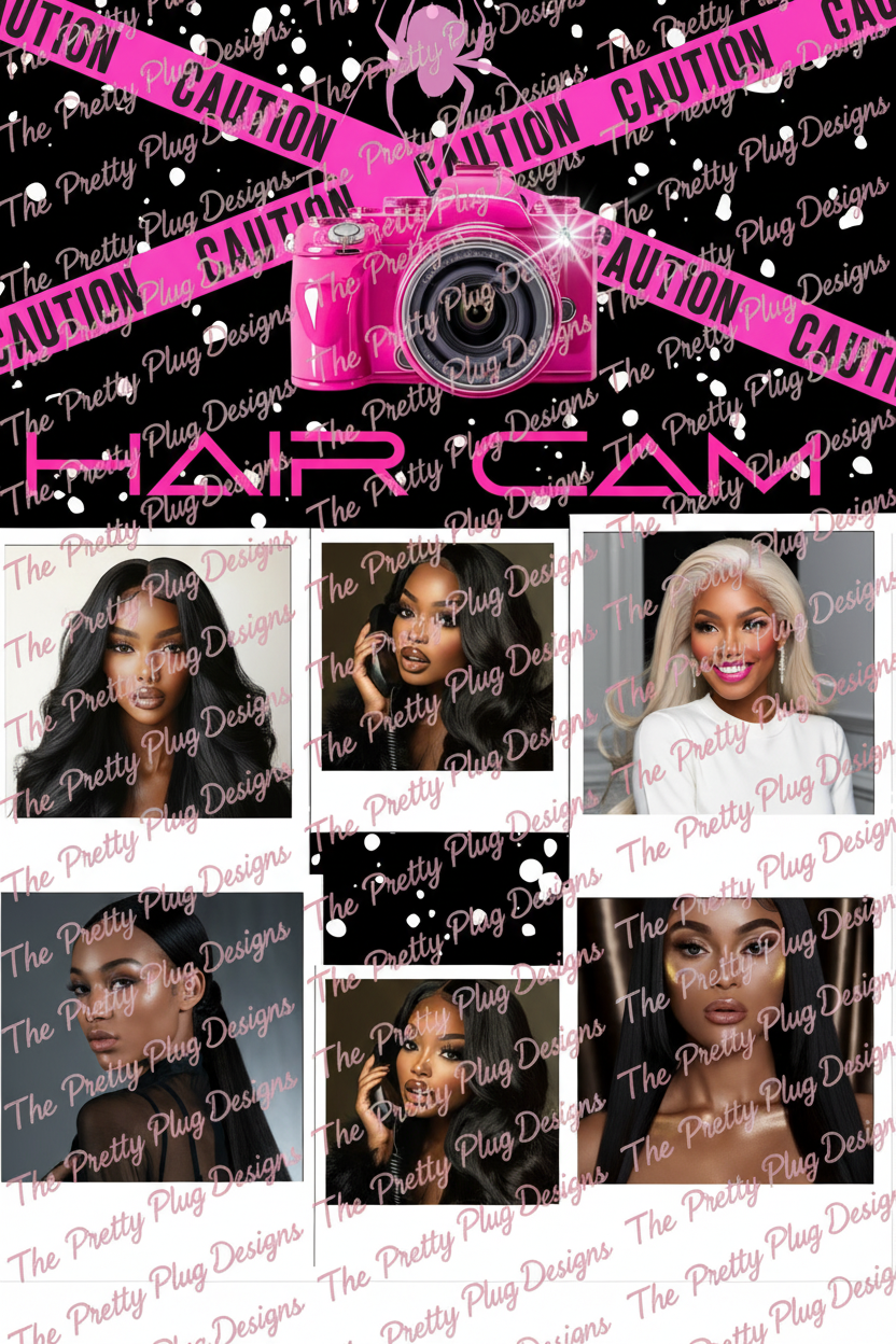Editable Halloween Beauty Social Media Templates | 6 Canva Templates for Hair Stylists, Makeup Artists & Braiders