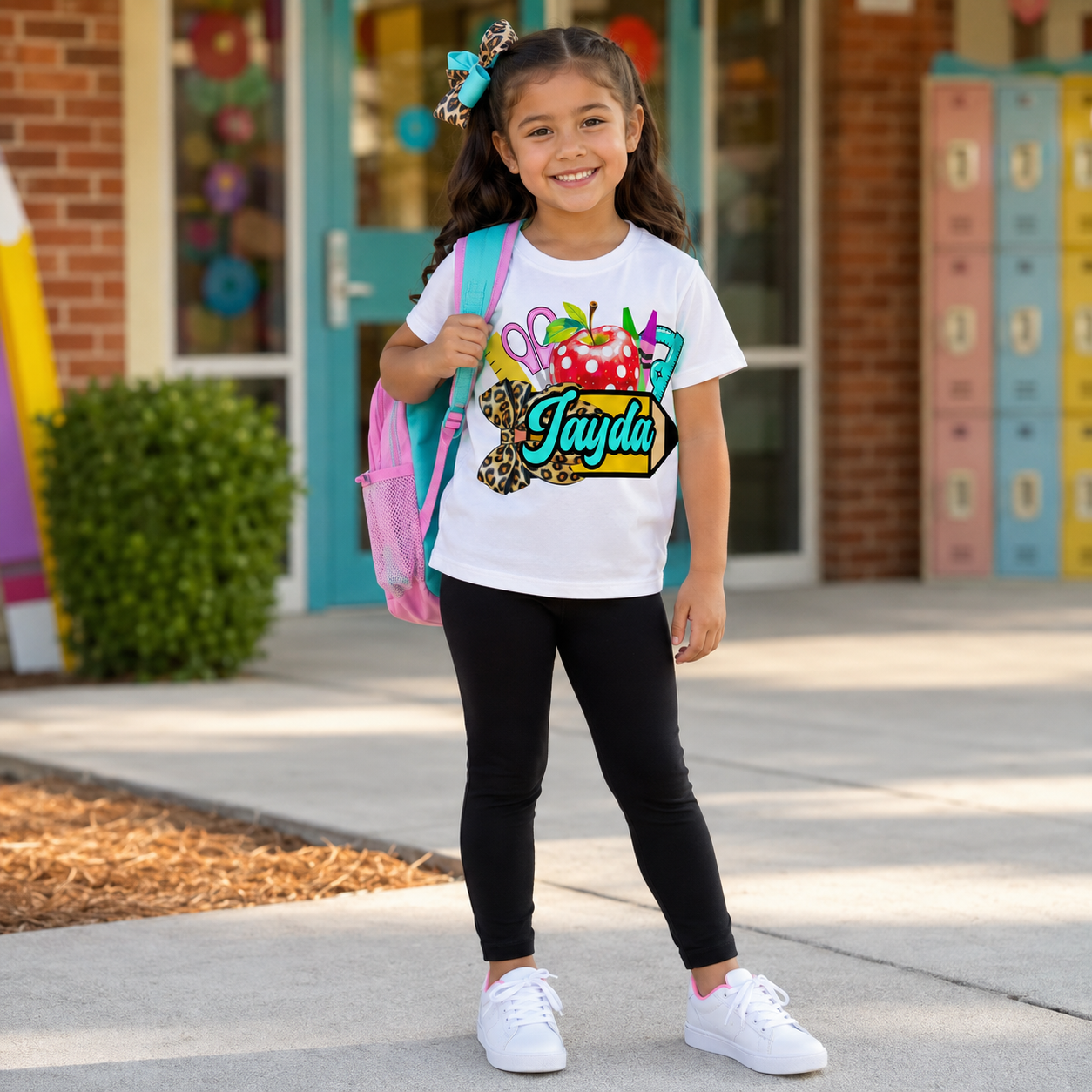 Personalized Back-To-Grade-School PNG Designs