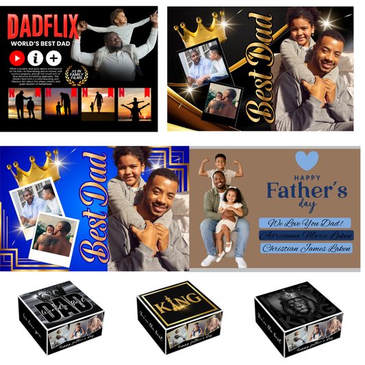 Freebie Friday Father’s Day Canva Template Bundle