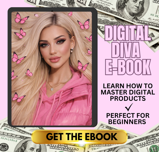 Pink Canva Website Template for Digital Products | Feminine Editable Acuity Website – Pink Money Design