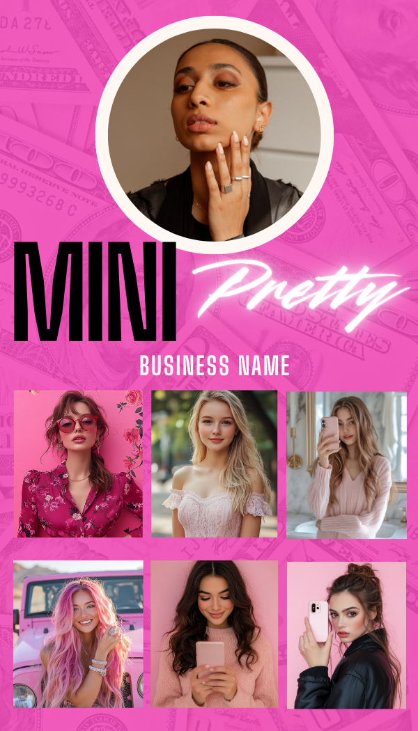 IG-Inspired Editable Business Card Bundle | 11 Canva Pages